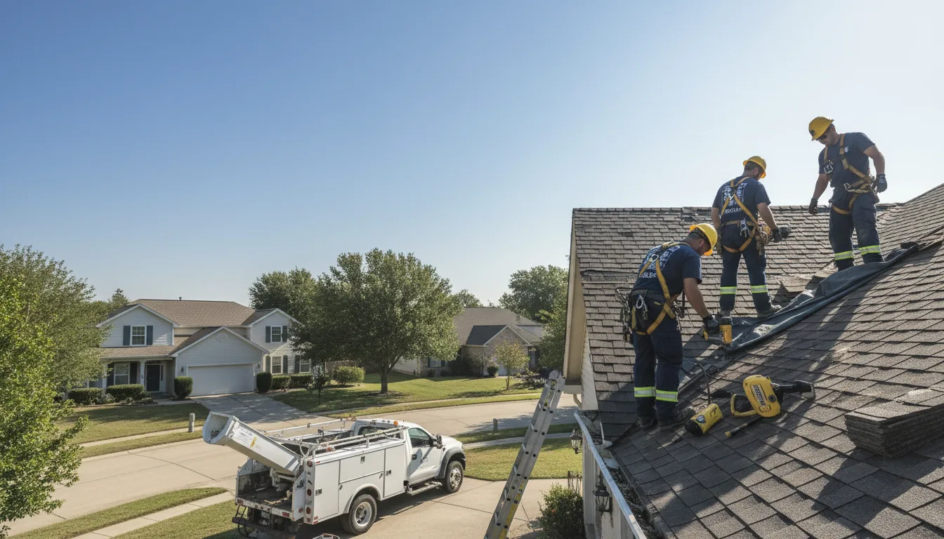 Emergency Roof Repair in Breese, IL near me